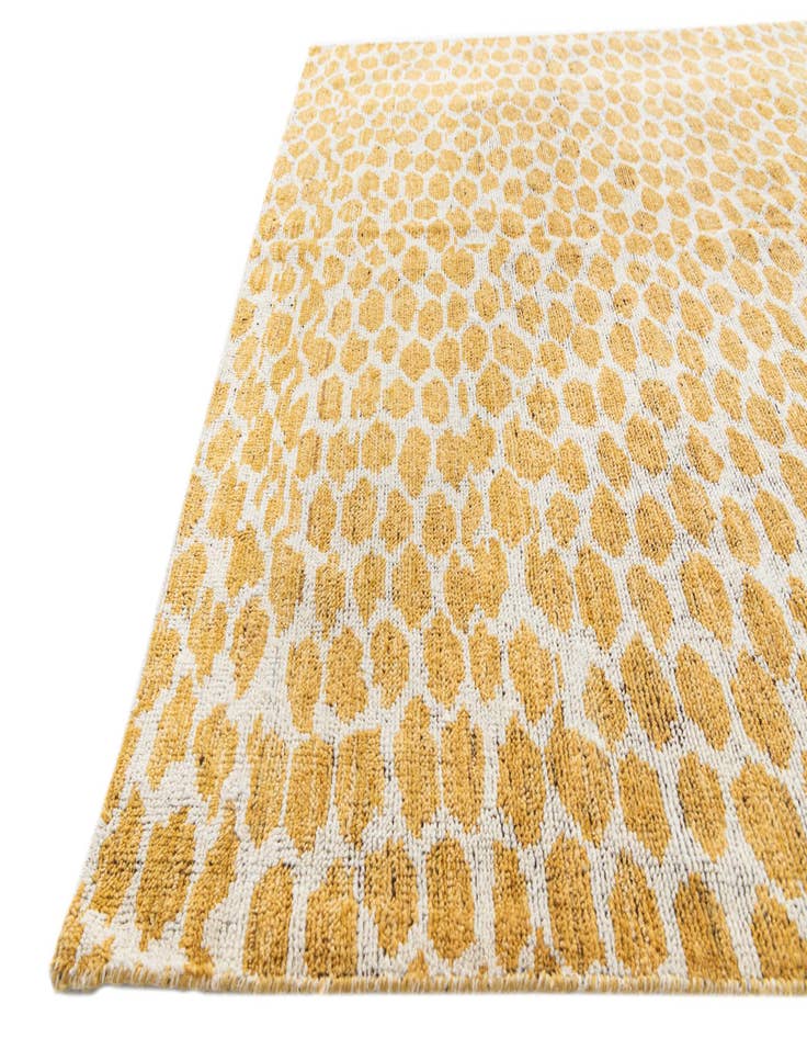 Detail image of 6' x 9'  Hand Knotted Moroccan Wool Rug