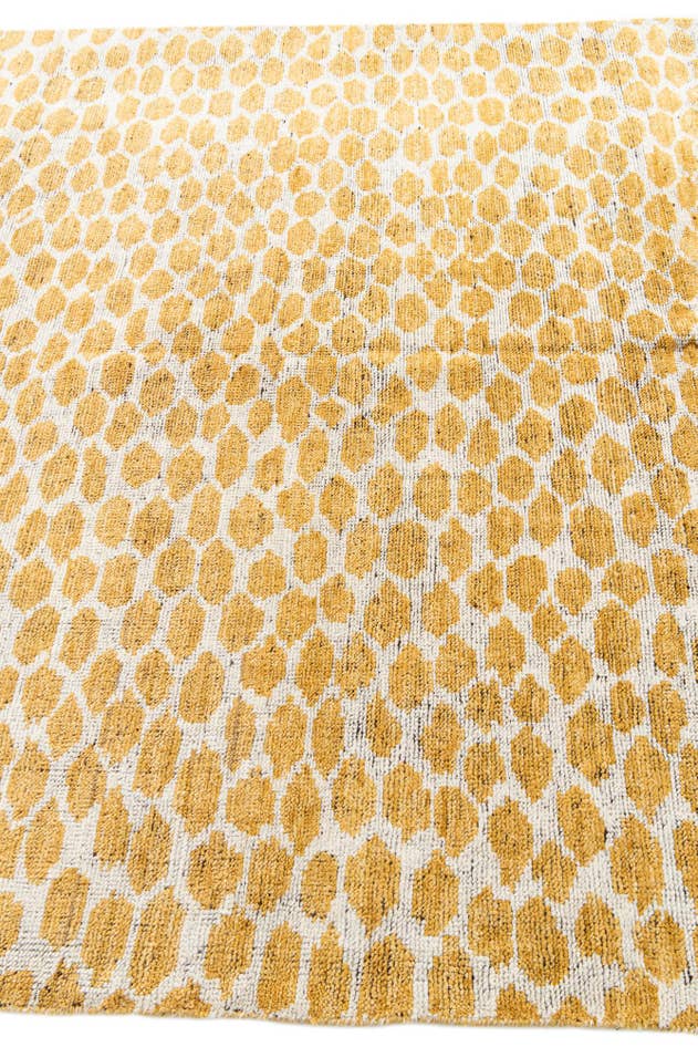 Detail image of 6' x 9' Hand Knotted Moroccan Wool Rug