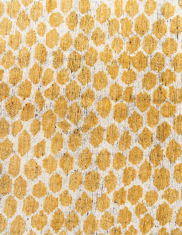 Detail image of 6' x 9'  Hand Knotted Moroccan Wool Rug