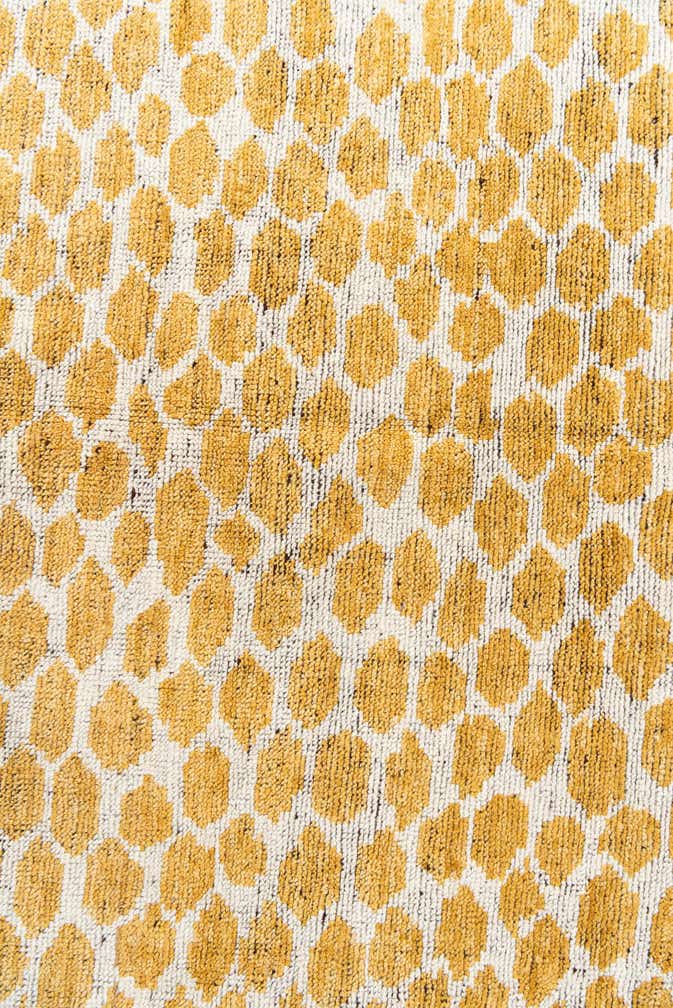 6' x 9' Hand Knotted Moroccan Wool Rug