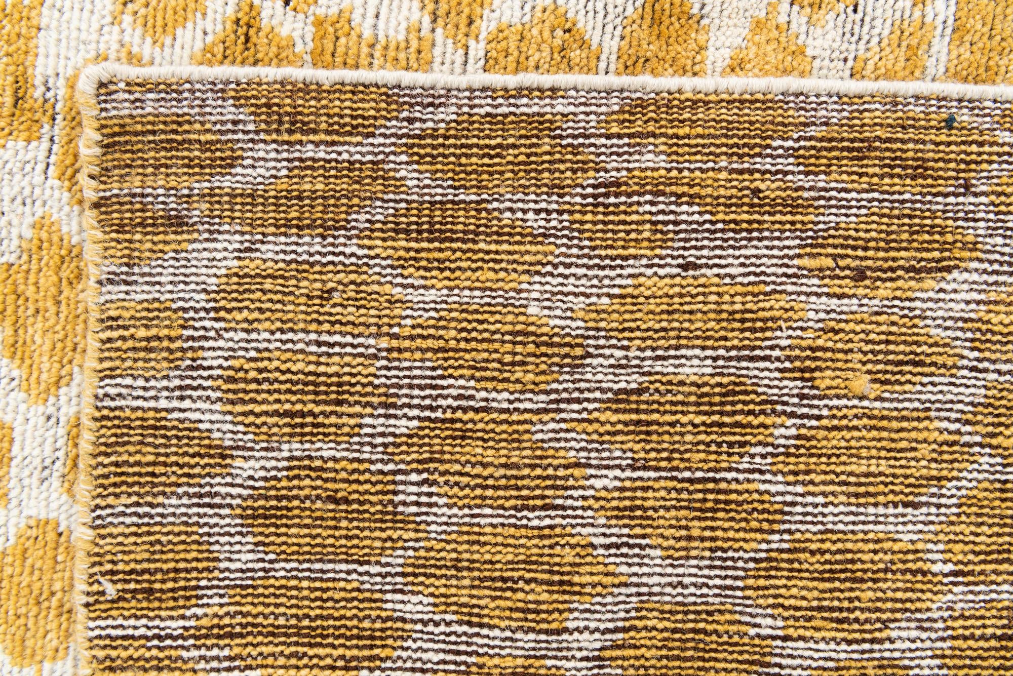 6' x 9' Hand Knotted Moroccan Wool Rug