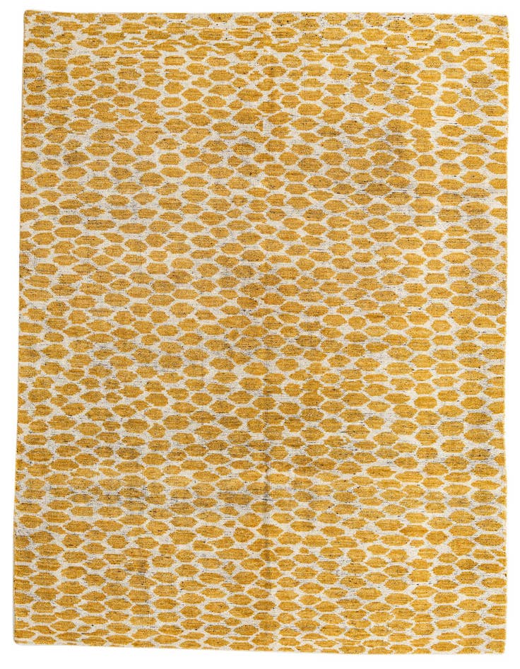 Detail image of 6' x 9' Hand Knotted Moroccan Wool Rug
