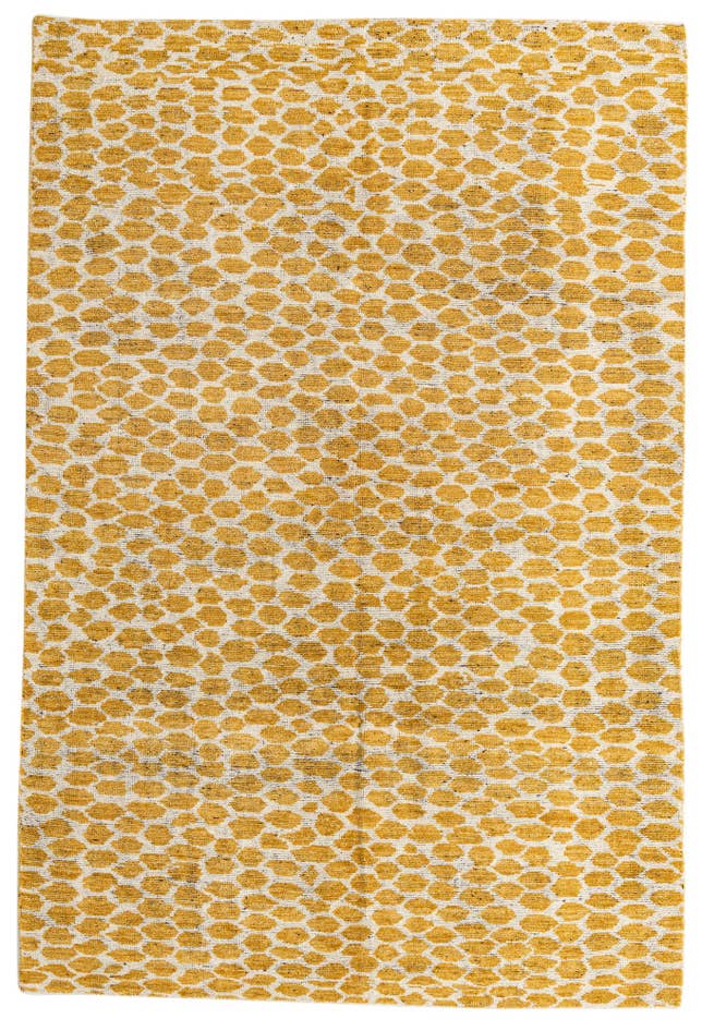 Detail image of 6' x 9' Hand Knotted Moroccan Wool Rug