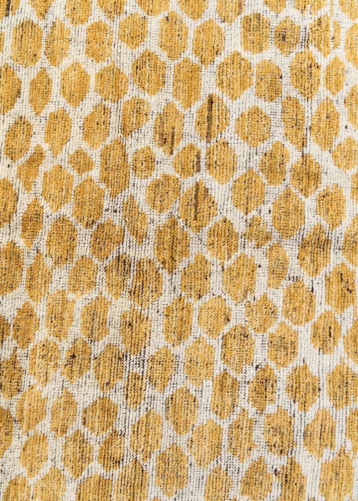 6' x 9' 1 Hand Knotted Moroccan Wool Rug