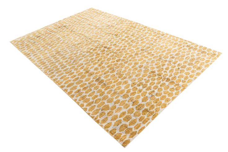 Detail image of 6' x 9' Hand Knotted Moroccan Wool Rug