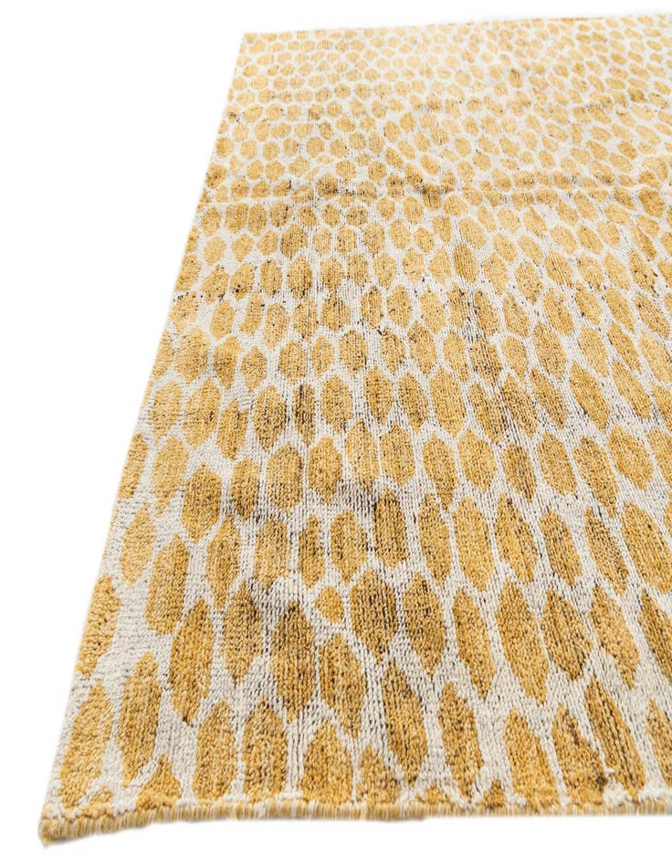 Detail image of 6' x 9' Hand Knotted Moroccan Wool Rug