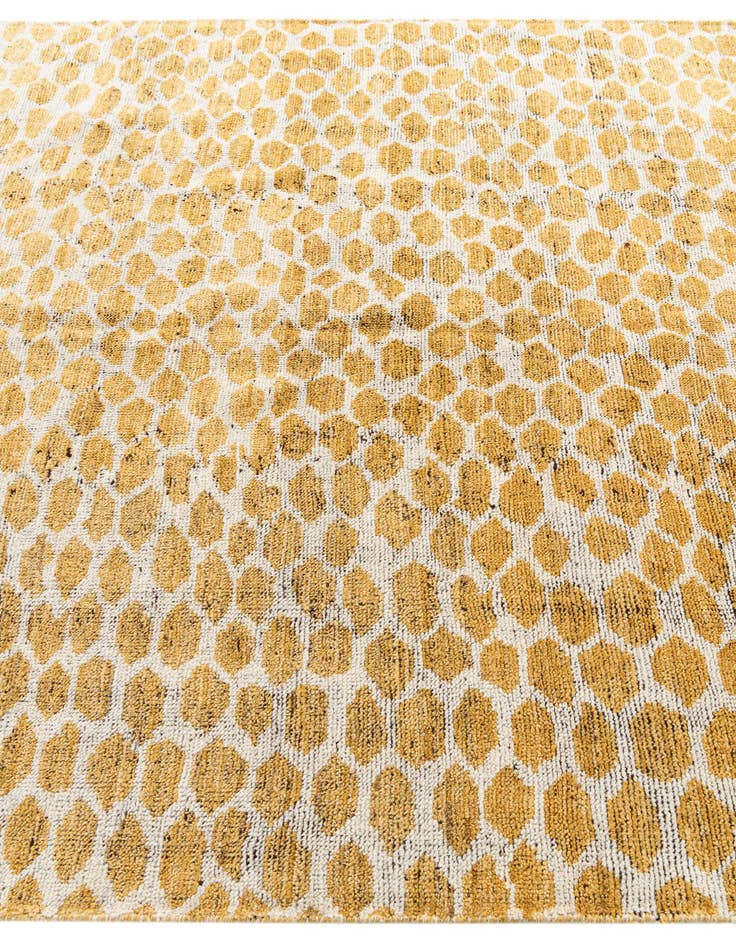 Detail image of 6' x 9' Hand Knotted Moroccan Wool Rug