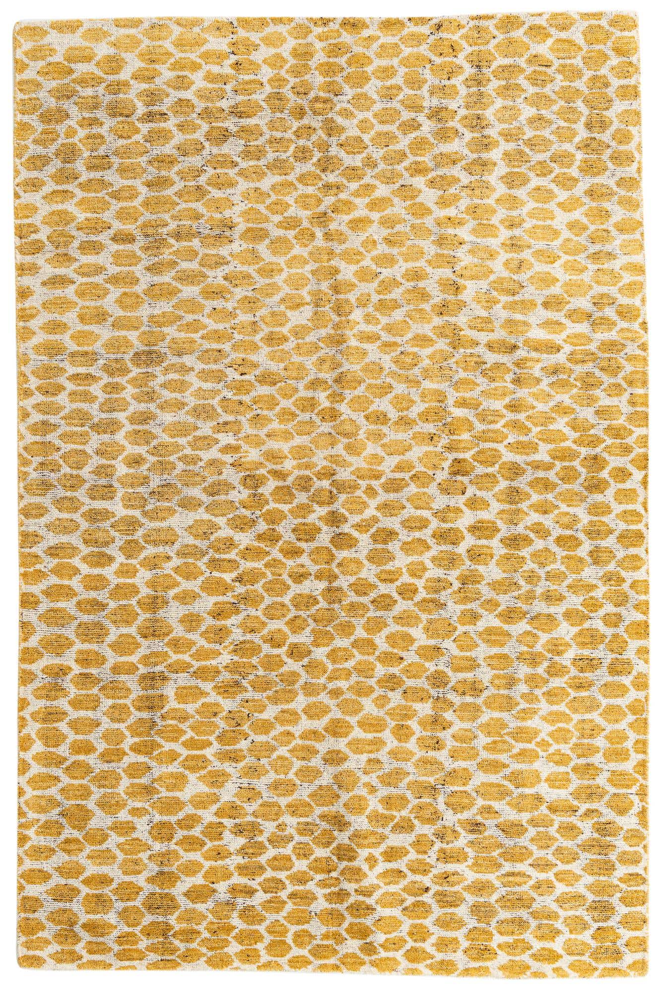 6' x 9' Hand Knotted Moroccan Wool Rug