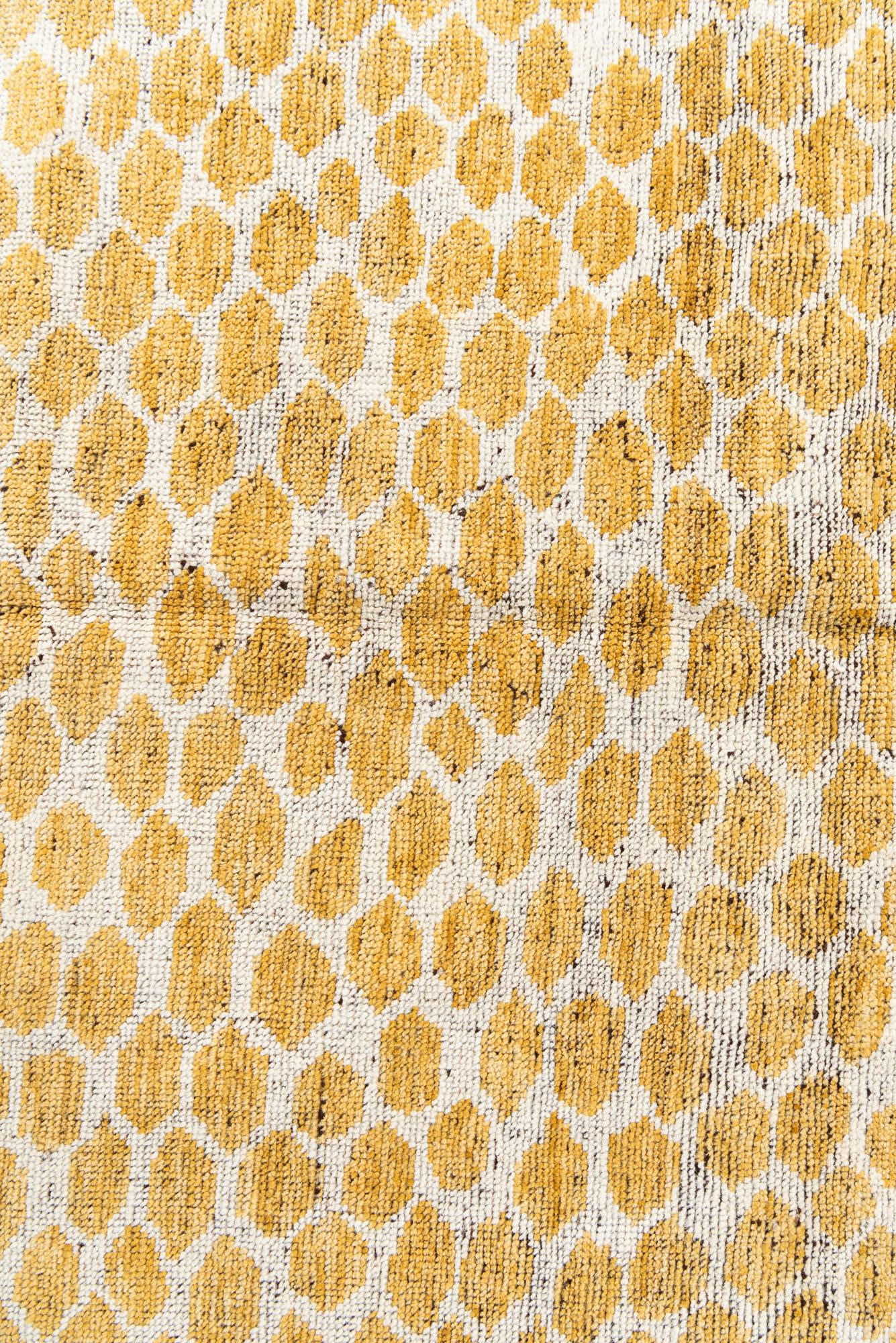 6' x 9' Hand Knotted Moroccan Wool Rug