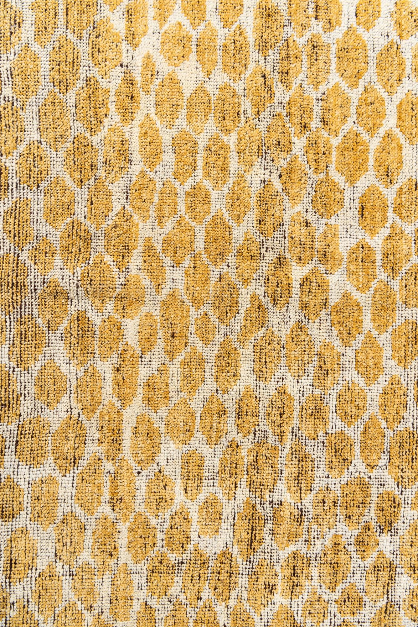 6' x 9' 1 Hand Knotted Moroccan Wool Rug