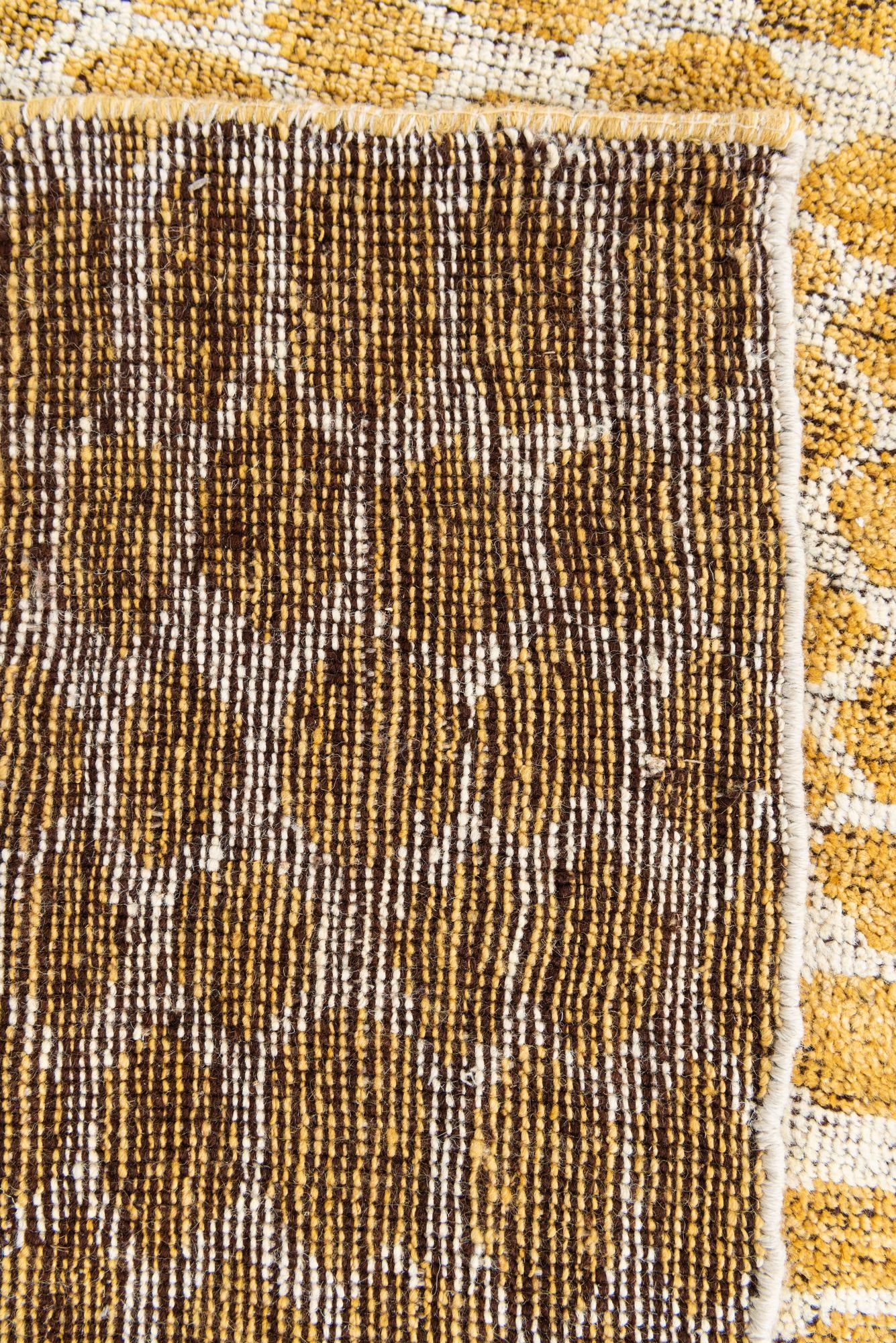 6' x 9' 1 Hand Knotted Moroccan Wool Rug