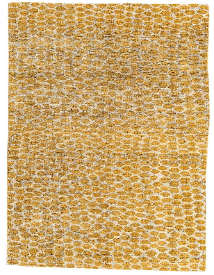 Detail image of 6' x 9' 1 Hand Knotted Moroccan Wool Rug