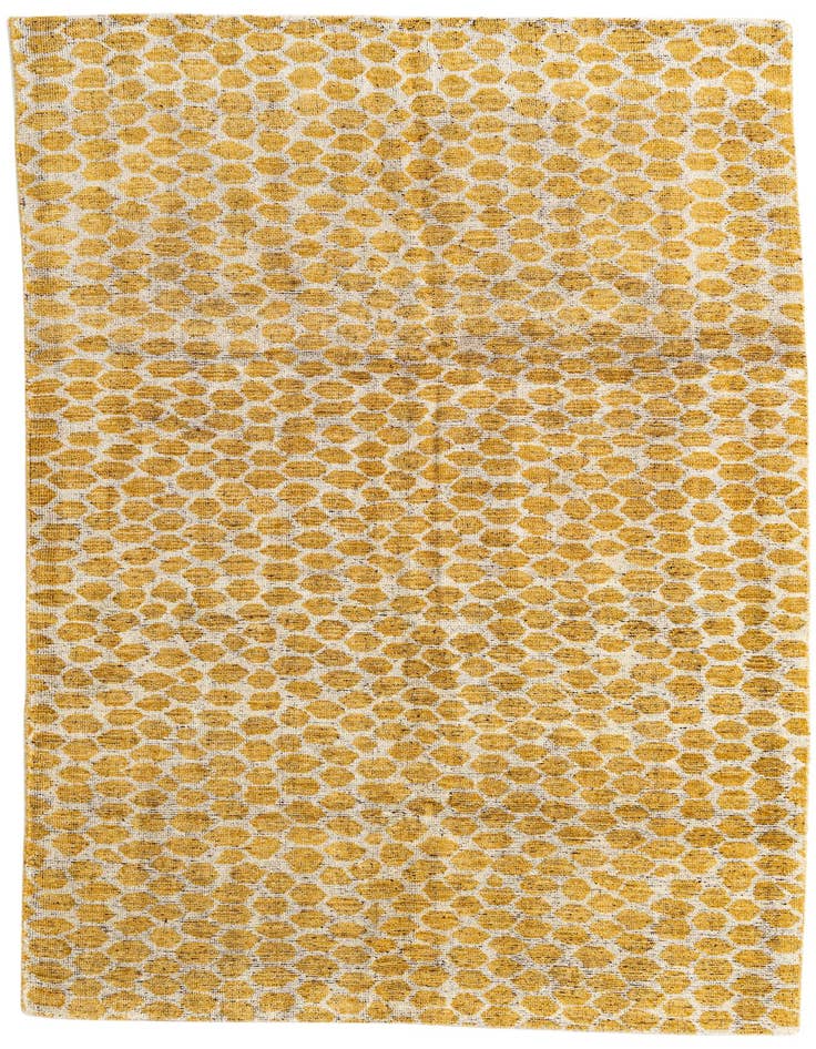 Detail image of 6' x 9' Hand Knotted Moroccan Wool Rug