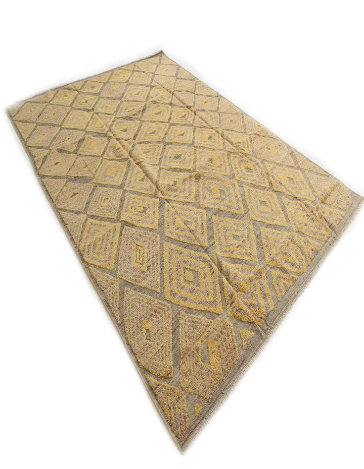 Detail image of 9' x 12'  Hand Knotted Moroccan Wool Rug