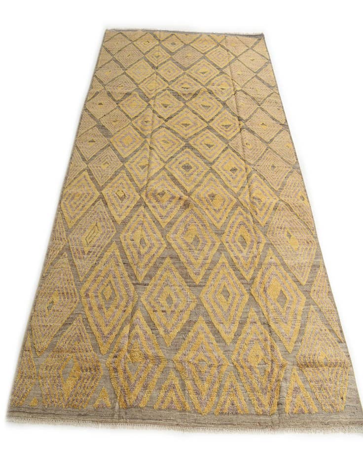 Detail image of 9' x 12'  Hand Knotted Moroccan Wool Rug