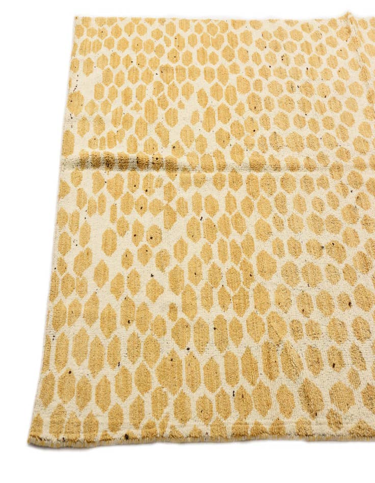 Detail image of 5' 2 x 8' 8  Hand Knotted Moroccan Wool Rug