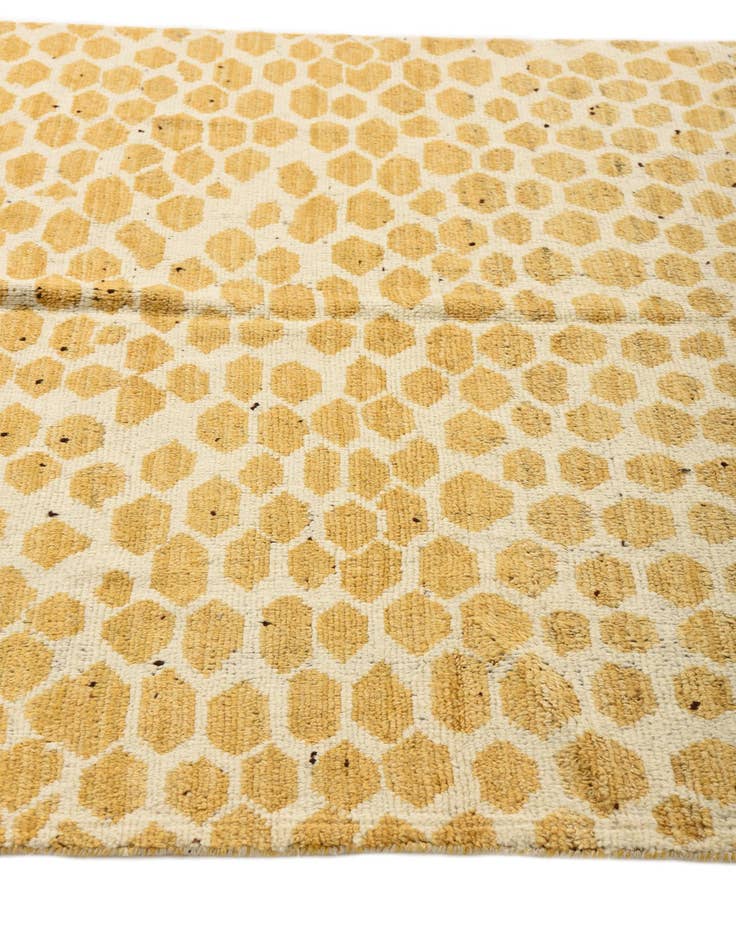 Detail image of 5' 2 x 8' 8  Hand Knotted Moroccan Wool Rug