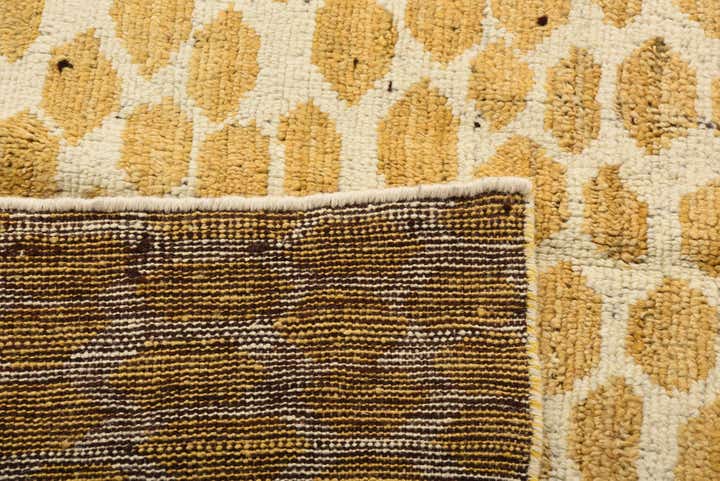 5' 2 x 8' 8 Hand Knotted Moroccan Wool Rug