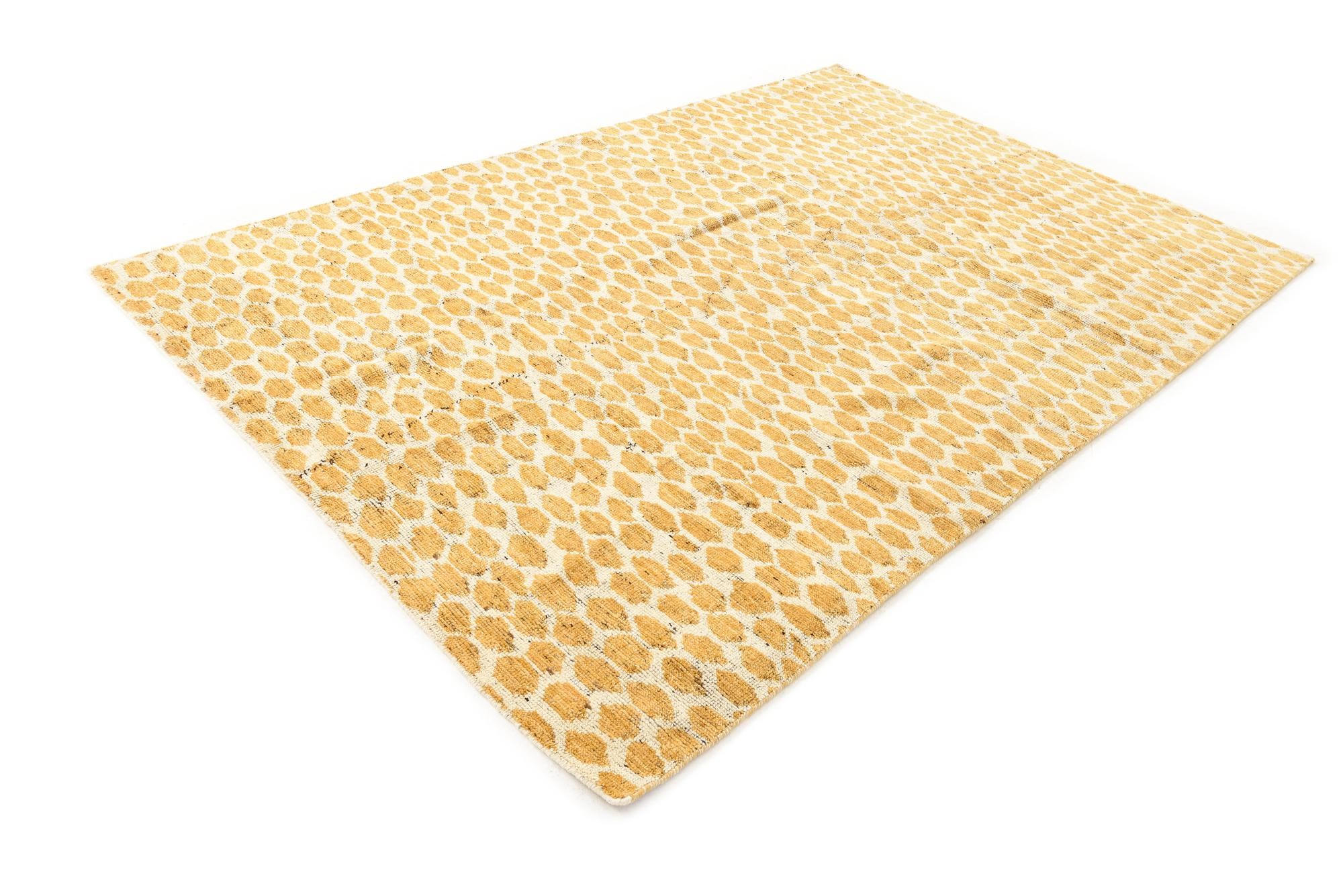 6' x 9' Hand Knotted Moroccan Wool Rug