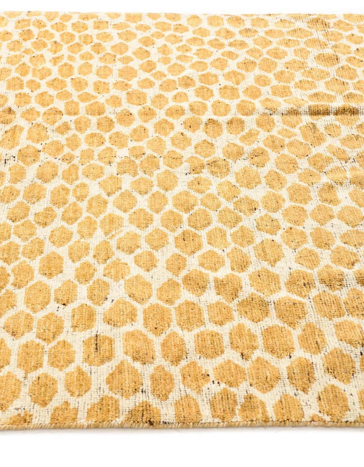 Detail image of 6' x 9'  Hand Knotted Moroccan Wool Rug