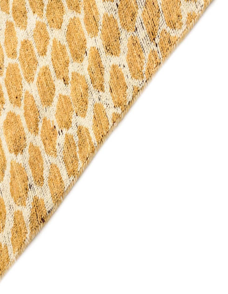 Detail image of 6' x 9'  Hand Knotted Moroccan Wool Rug