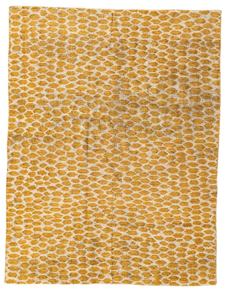 Detail image of 6' x 9' Hand Knotted Moroccan Wool Rug