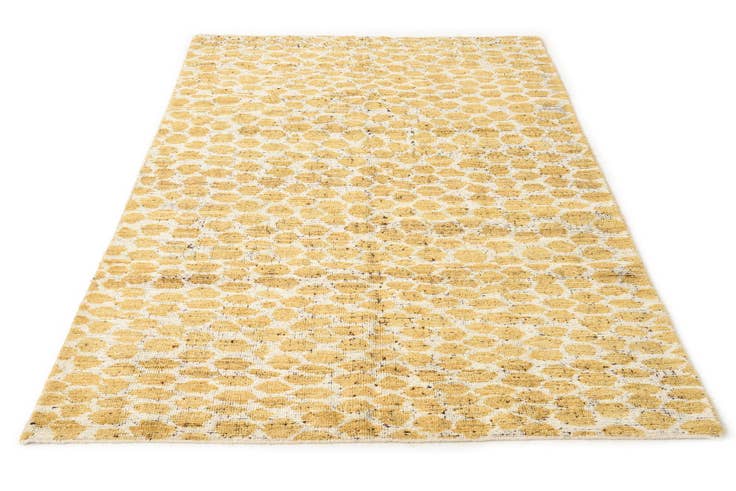 Detail image of 5' x 8' Hand Knotted Moroccan Wool Rug