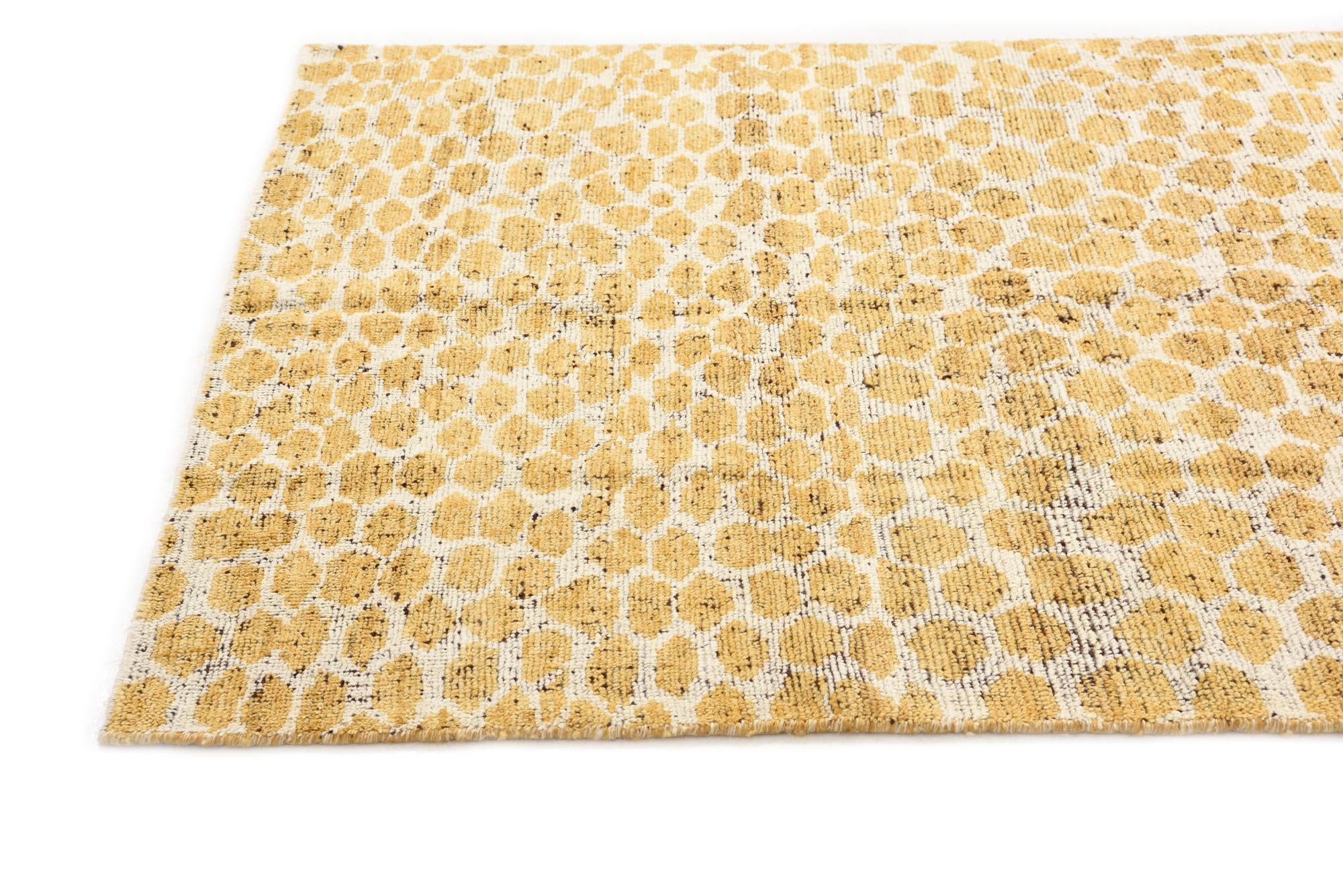 5' x 8' Hand Knotted Moroccan Wool Rug