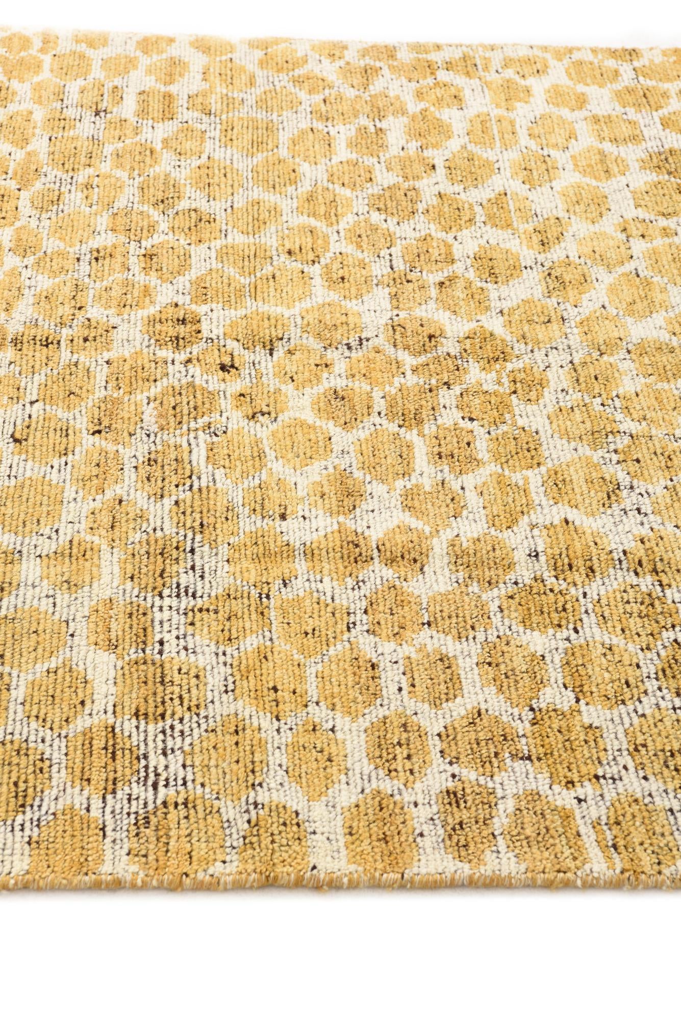 5' x 8' Hand Knotted Moroccan Wool Rug