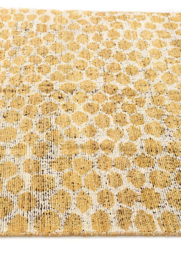 Detail image of 5' x 8' Hand Knotted Moroccan Wool Rug