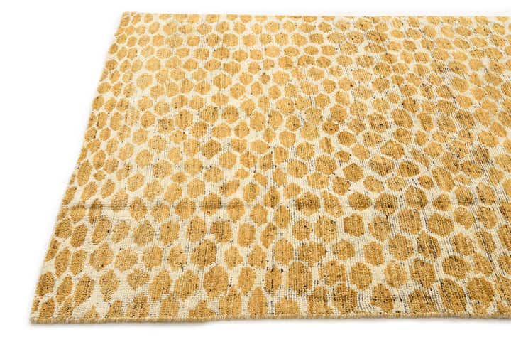 5' x 8' 2 Hand Knotted Moroccan Wool Rug