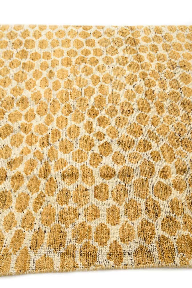 5' x 8' 2 Hand Knotted Moroccan Wool Rug