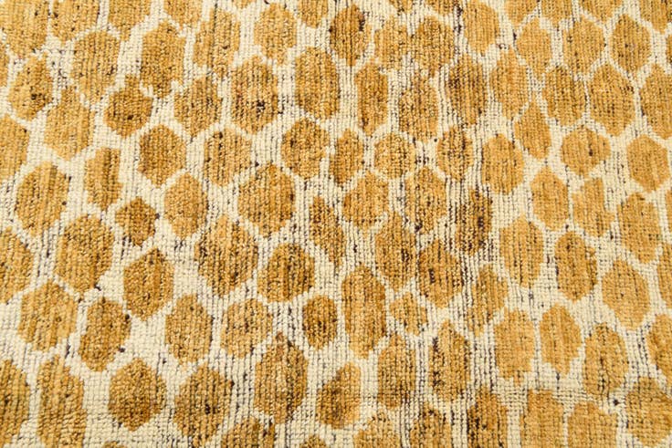 Detail image of 5' x 8' 2 Hand Knotted Moroccan Wool Rug