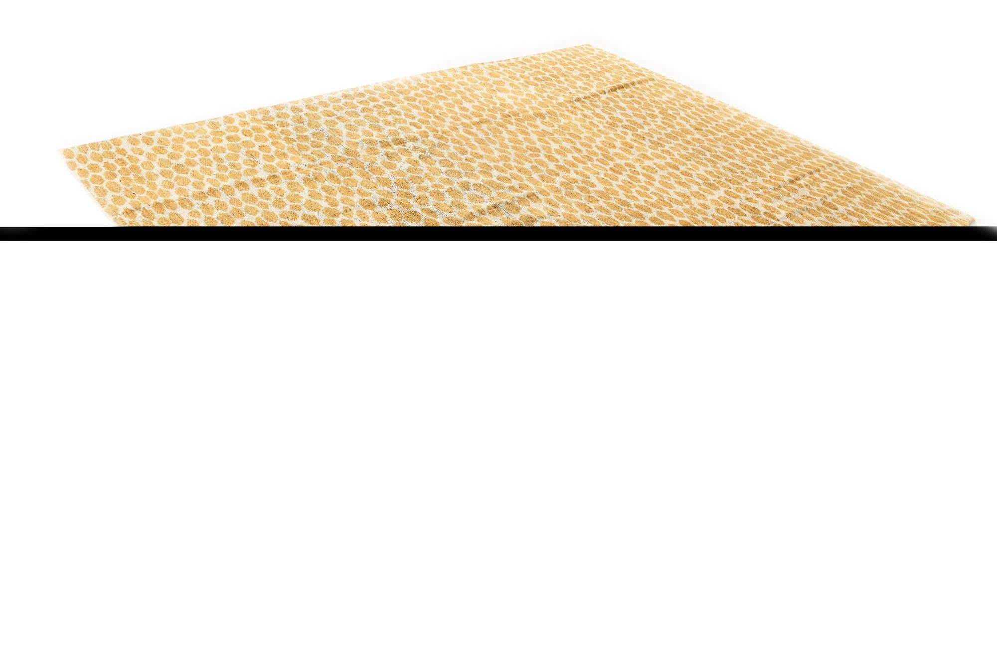 8' 1 x 10' 2 Hand Knotted Moroccan Wool Rug