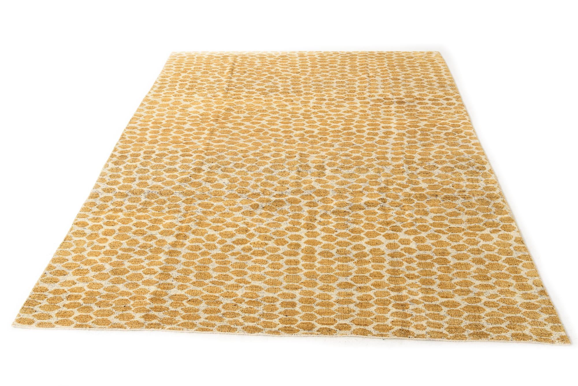 8' 1 x 10' 2 Hand Knotted Moroccan Wool Rug