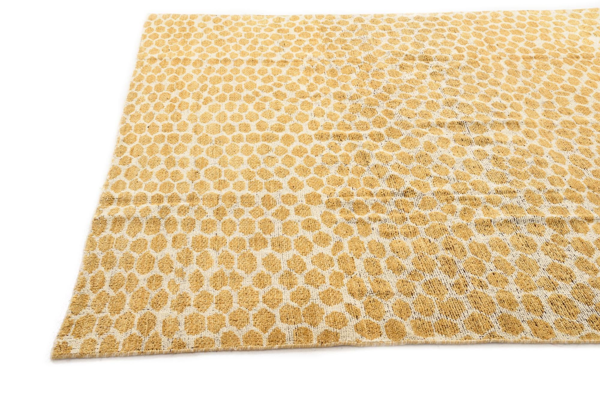 8' 1 x 10' 2 Hand Knotted Moroccan Wool Rug