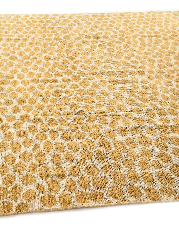 Detail image of 8' 1 x 10' 2  Hand Knotted Moroccan Wool Rug