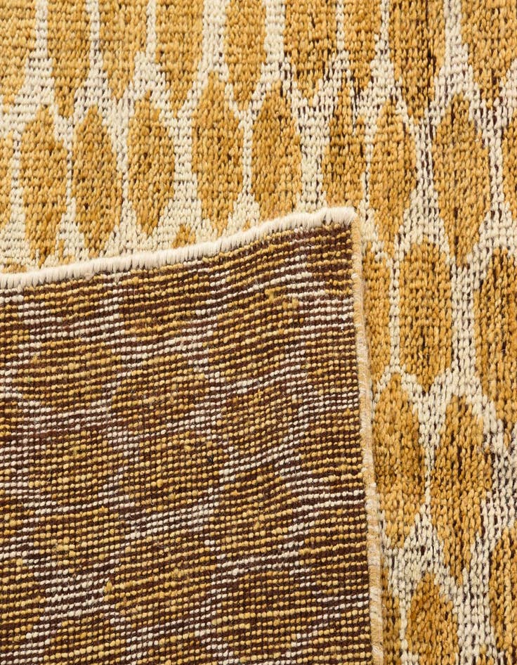 Detail image of 8' 1 x 10' 2  Hand Knotted Moroccan Wool Rug