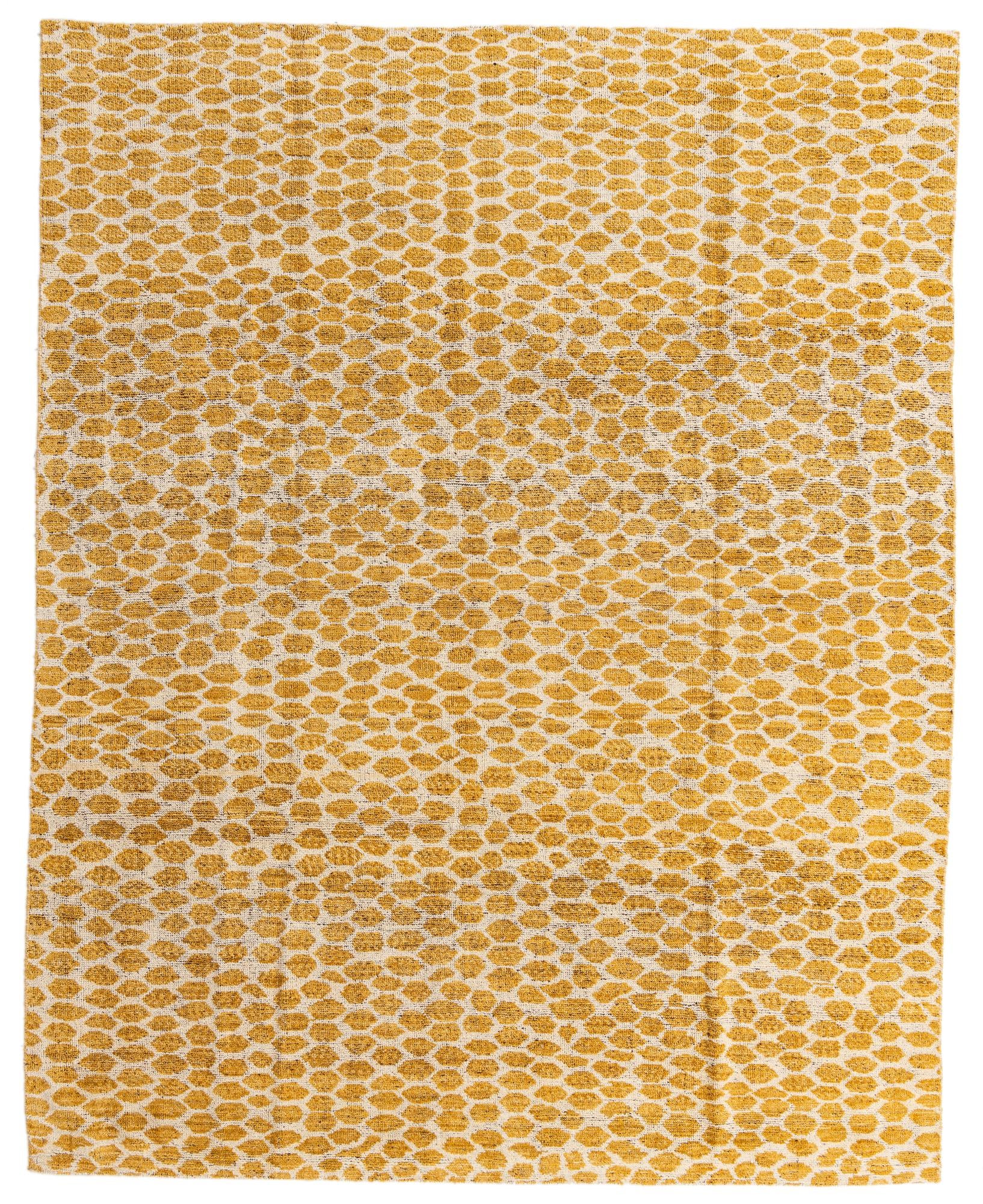 8' 1 x 10' 2 Hand Knotted Moroccan Wool Rug