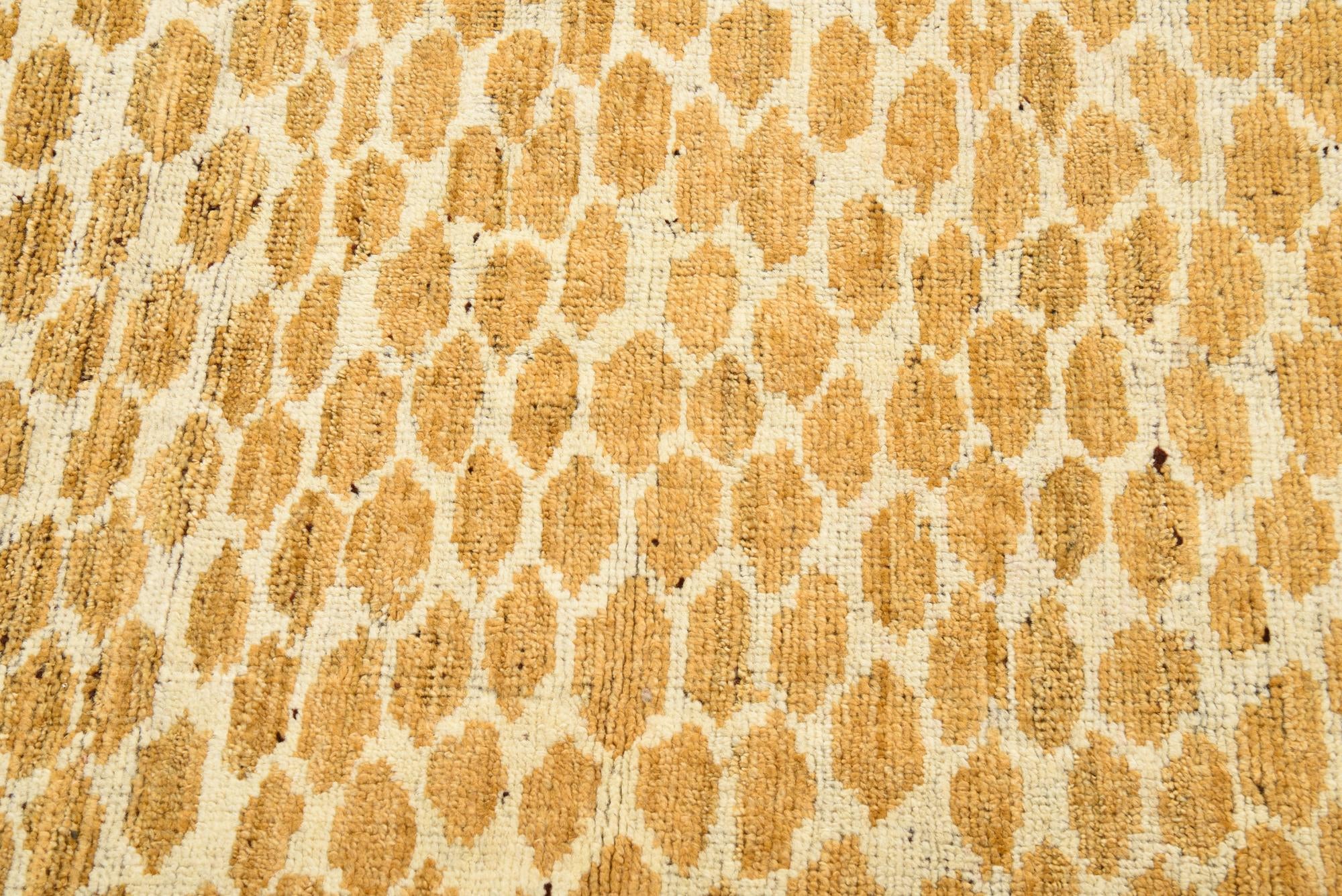 5' 10 x 9' Hand Knotted Moroccan Wool Rug