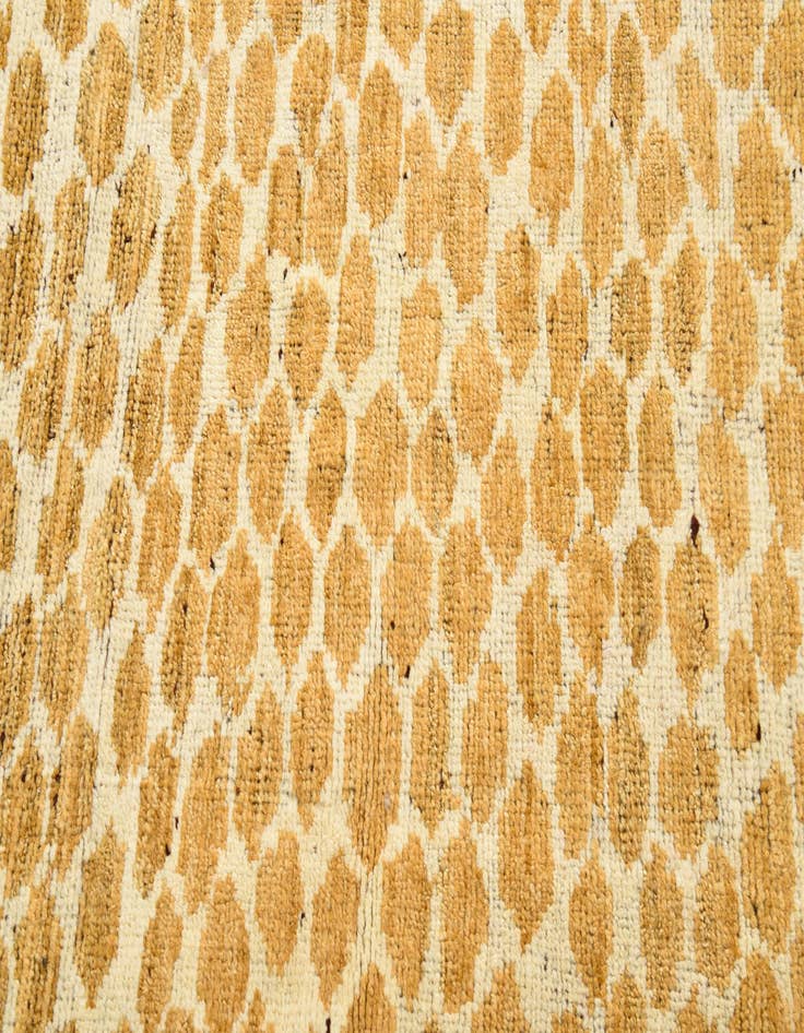 Detail image of 5' 10 x 9'  Hand Knotted Moroccan Wool Rug