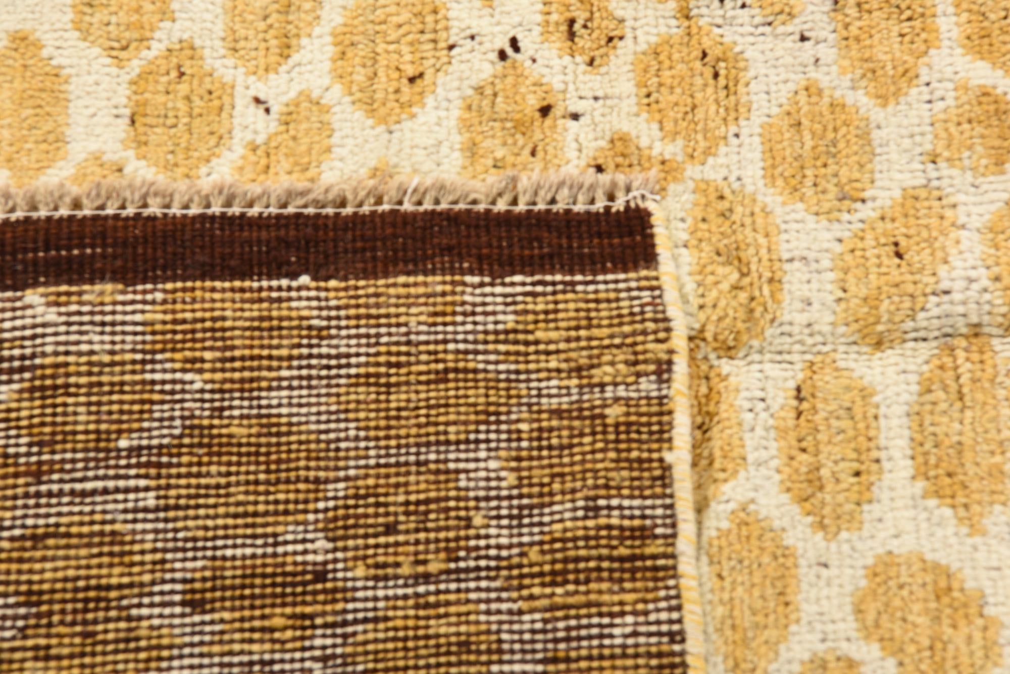 6' x 9' 2 Hand Knotted Moroccan Wool Rug