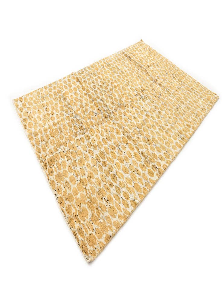 Detail image of 5' 9 x 8' Hand Knotted Moroccan Wool Rug