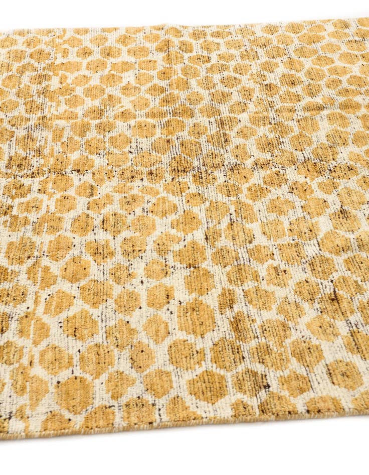 Detail image of 5' 9 x 8' Hand Knotted Moroccan Wool Rug