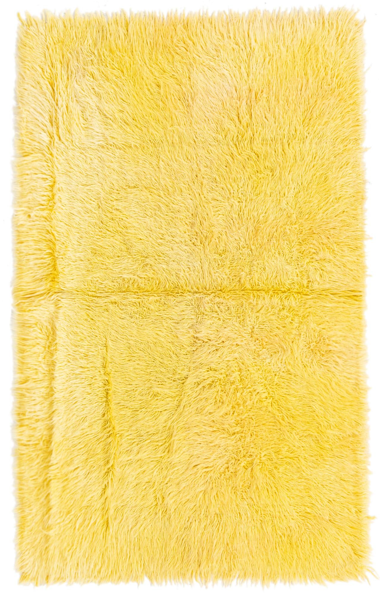 4' x 6' 1 Hand Knotted Moroccan Wool Rug