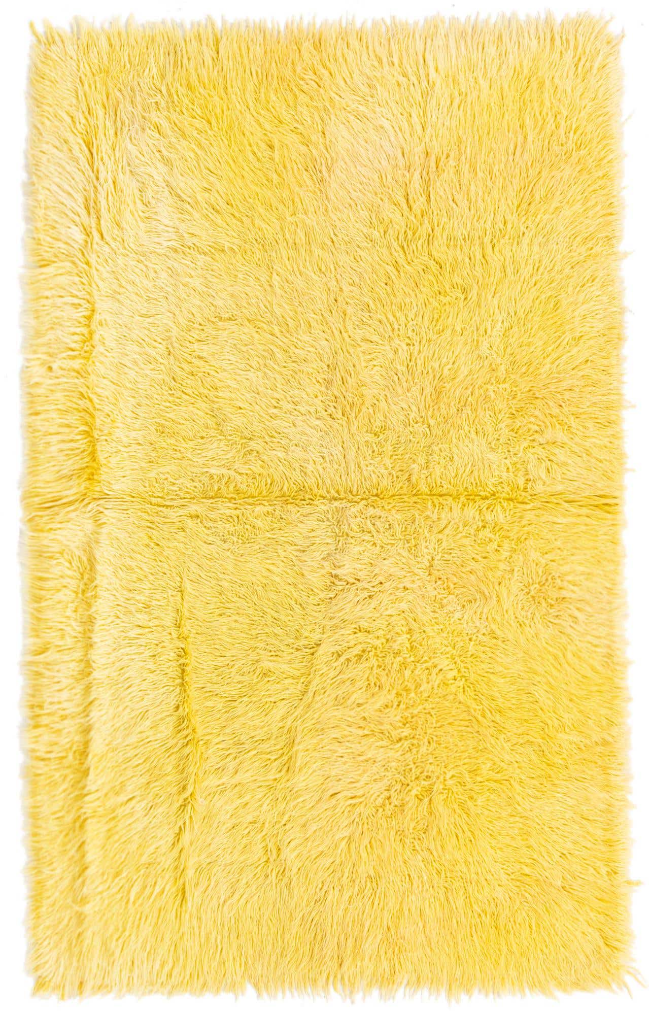4' x 6' 1 Hand Knotted Moroccan Wool Rug