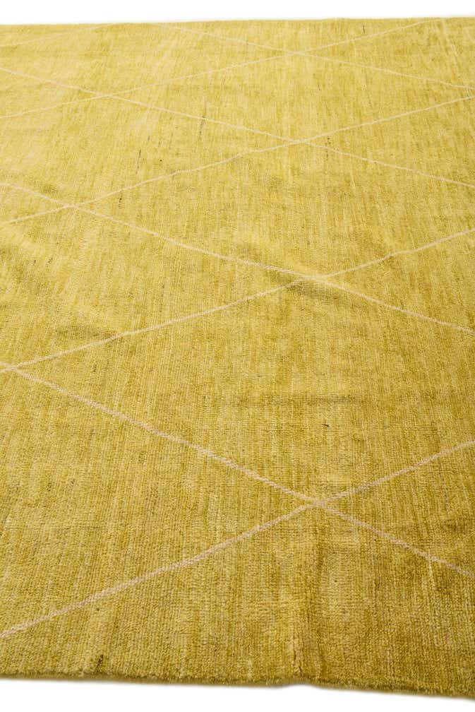 8' 11 x 11' 11 Hand Knotted Moroccan Wool Rug