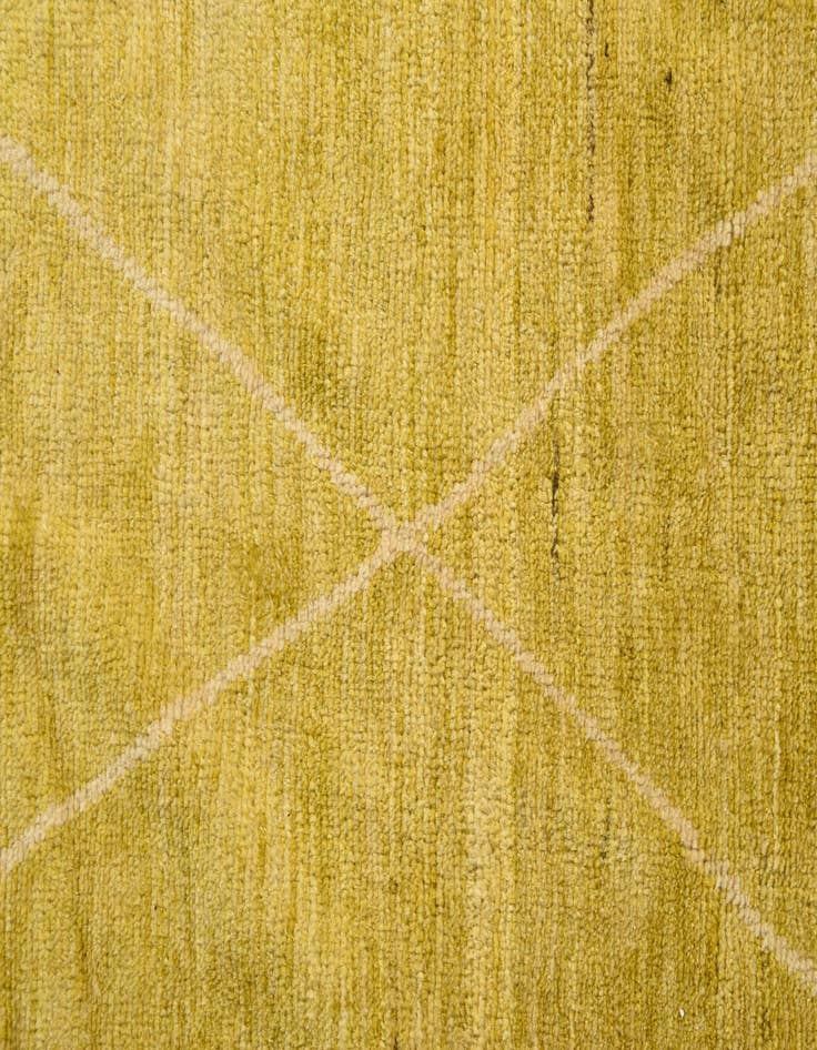 Detail image of 8' 11 x 11' 11  Hand Knotted Moroccan Wool Rug