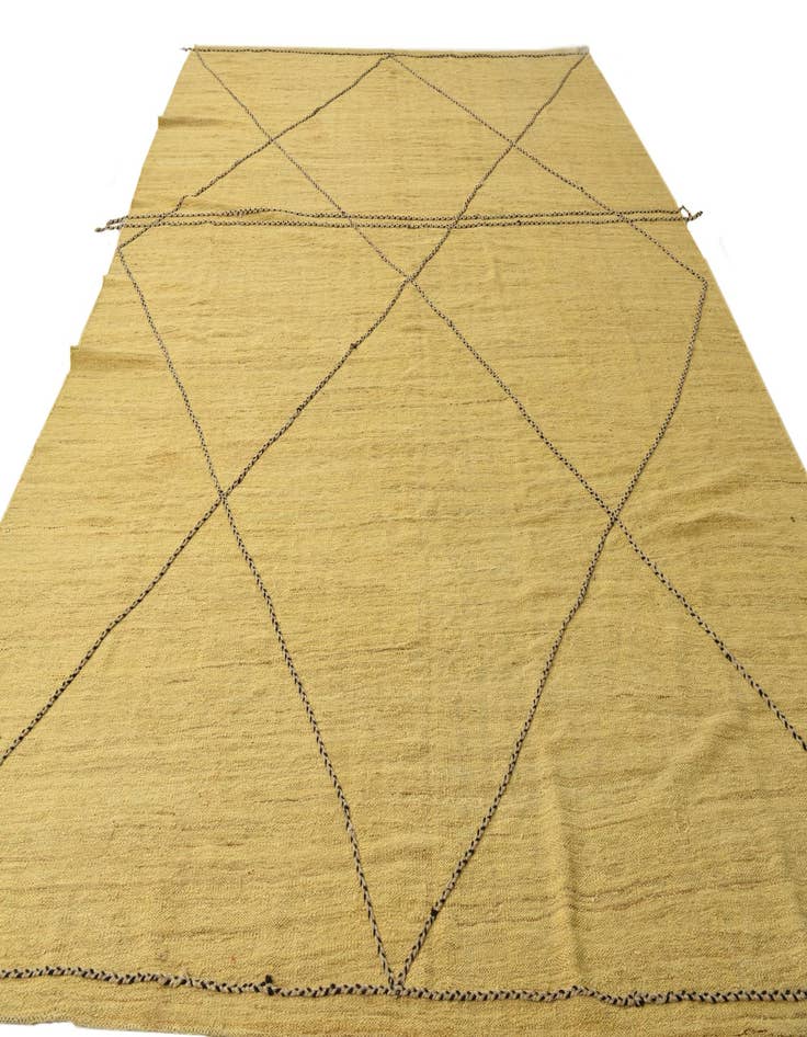 Detail image of 9' 2 x 12' 8  Hand Knotted Moroccan Wool Rug