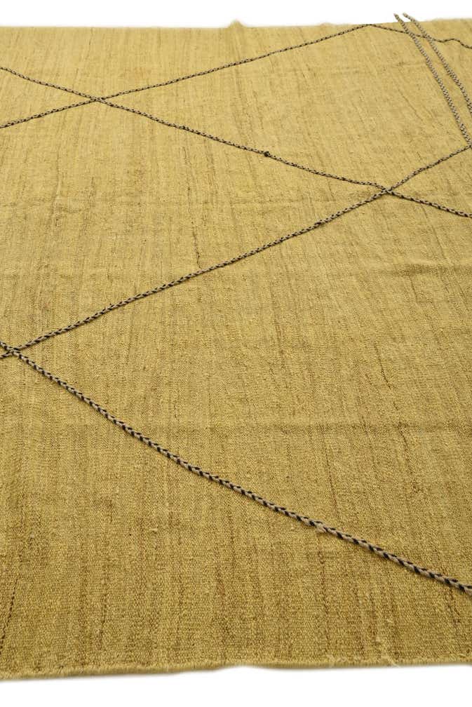 9' 2 x 12' 8 Hand Knotted Moroccan Wool Rug